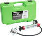 OEMTOOLS 27069 Cooling System Pressure Test Pump for Most Cooling Systems Cooling System Pressure Tester w/ Storage Case, Easy Lever Style Pressure Relief Valve, Works Most Cooling System Adapters