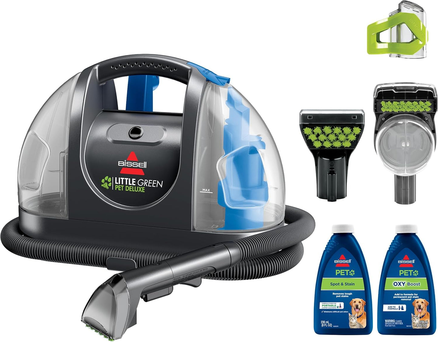 BISSELL Little Green Multi-Purpose Portable Carpet Cleaner, 1400B