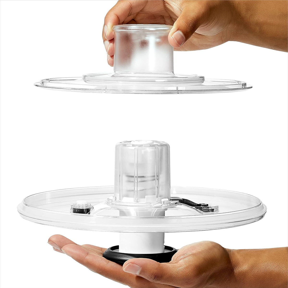 OXO Good Grips Stainless Steel Salad Spinner, Vegetable Washer - 6.22 Qt Spin Dry Produce, Serving and Storage, Non-Slip, One-Handed Pump, Brake Button, Dishwasher Safe, Large-Capacity Bowl