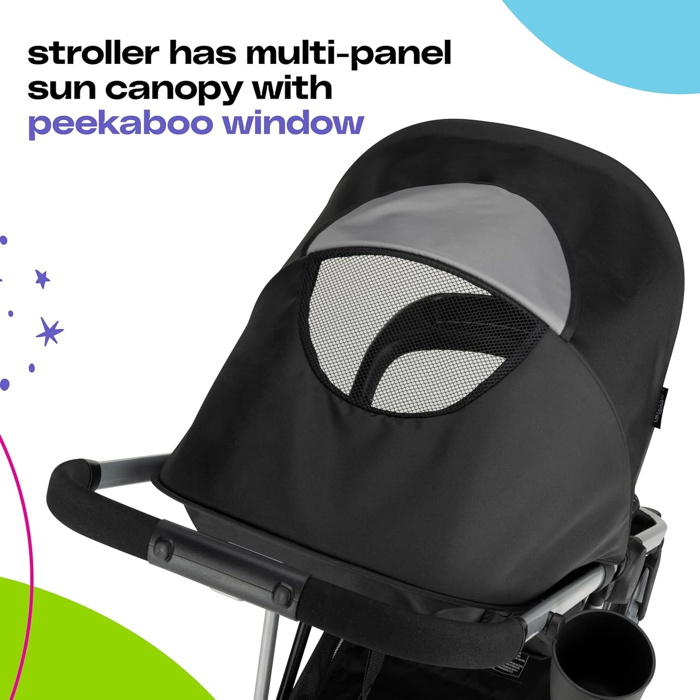 Cosco Kids Simple Stroll Travel System, Brickwork