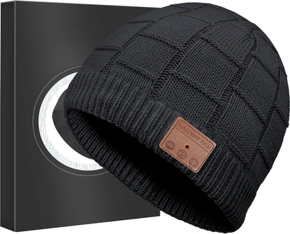 FULLLIGHT TECH Bluetooth Beanie Hat Headphones | 23H Wireless Music, Hands-Free Calls & Warm Winter Beanie