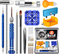 JOREST Watch Repair Kit for Battery Replacement, Link Removal & Strap Resizing, Watch Back Opener, Spring Bar Tool, Screwdriver & Case Holder Set