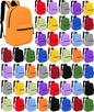 Winterlace 48-Pack Backpacks, 17-Inch Bulk School & Travel Bags, Dual Zipper Compartments with Padded Adjustable Straps, Assorted Colors