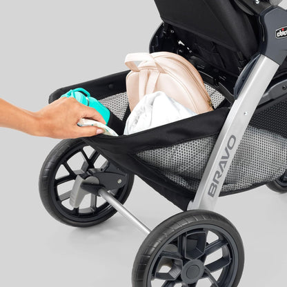 Chicco Bravo 3-in-1 Travel System with KeyFit 30 Infant Car Seat & Base, Camden