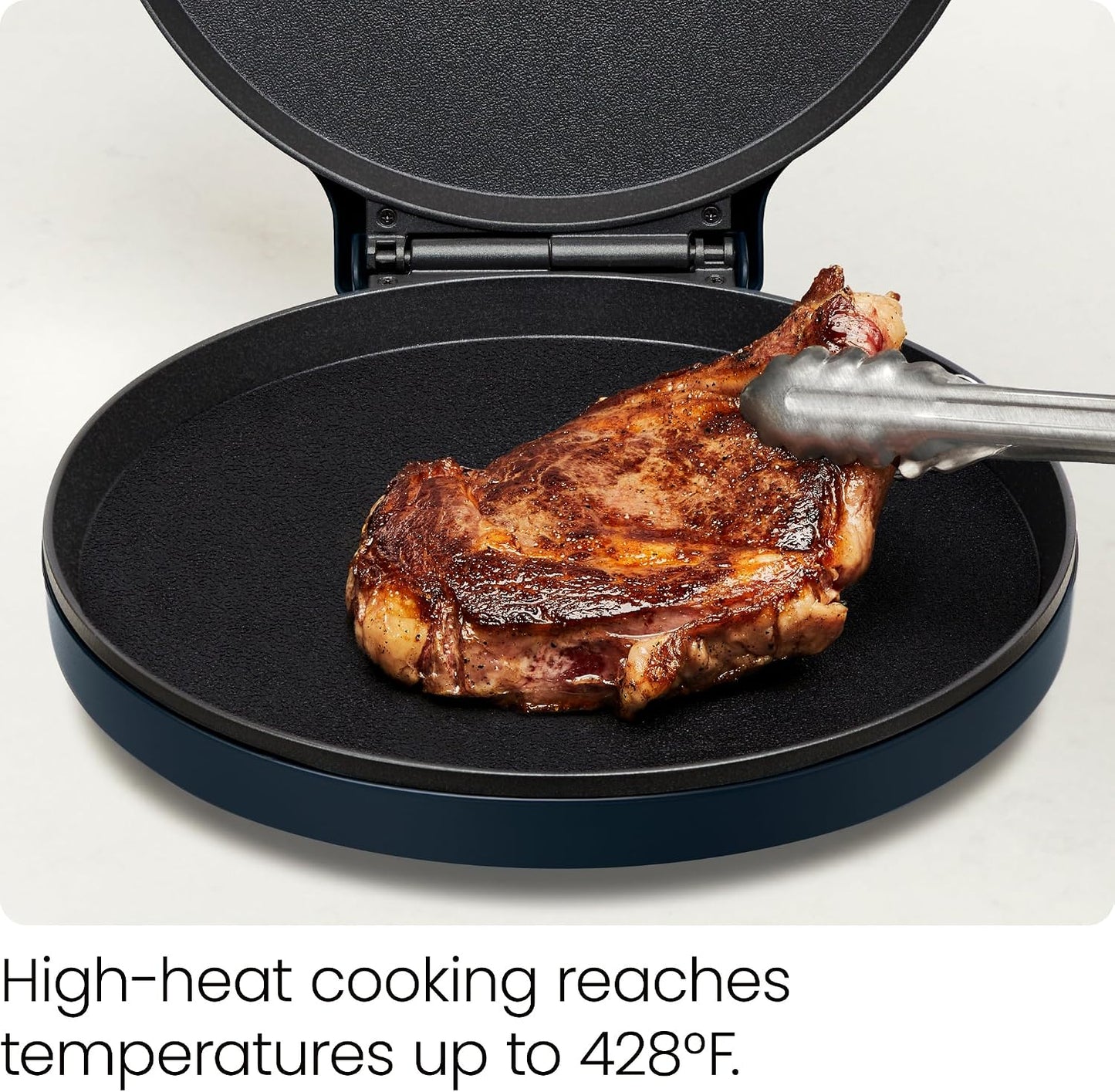 Chefman Everything Maker & Pizza Oven – 1440W Countertop Electric Pizza Maker with 12” Nonstick Cooking Plates, Plus Makes Quesadillas, Omelettes and More, with Indicator Lights and Vertical Storage
