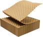 Elementree Paper Bubble Wrap Sheets for Packing, Moving, & Shipping - 12" x 12" x 250' - Eco-Friendly Kraft Bubble Paper - Recyclable Cushioning Wrap - Made in the USA (01913)