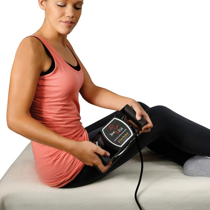 Core Products Jeanie Rub Professional Massage Kit with Variable Speed Massager, 500–4600 RPM, Paraspinal & Extremity Attachments, Carrying Bag, 120V