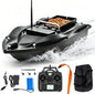 Poggyyi RC Fishing Bait Boat with GPS Positioning, 1968.5 ft Remote Control, 4.4 lb Loading Capacity, 5200mAh Rechargeable Battery, LED Night Lights, Carrying Bag