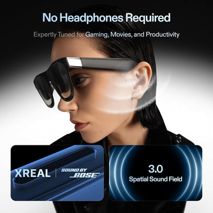 XREAL One Pro AR Glasses with X1 Chip, 171" 120Hz FHD Display, Native 3 DoF