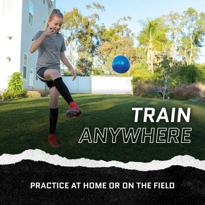 SKLZ Star-Kick Touch Soccer Trainer, Size 1 Ball Kicking & Passing Practice Trainer for Foot-Eye Coordination, Ball Control, Rhythm & Touch Skills, Cobalt