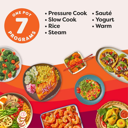 Instant Pot Rio Mini 4 Qt 7-in-1 Electric Pressure Cooker, Rosewater Pink multicooker, 4 quart, slow cook, rice, steam, sauté, yogurt, keep warm, family meals