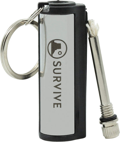 SURVIVE Permanent Match, 5-Pack, Waterproof Keychain Fire Starter