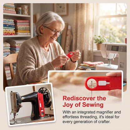 HyperionFlo Essentials 4-in-1 Sewing Threader Tool