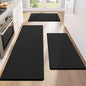 Kitchen Mats for Floor, 3-Piece Cushioned Soft Kitchen Rugs, Non-Slip Waterproof Floor Mats
