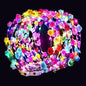 HONLYNE 54-Pack LED Flower Crown Headbands, Light-Up Flower Crowns with 3 Flash Modes, Adjustable Glow Headbands for Kids & Adults, Wedding, Birthday, Halloween & Parties