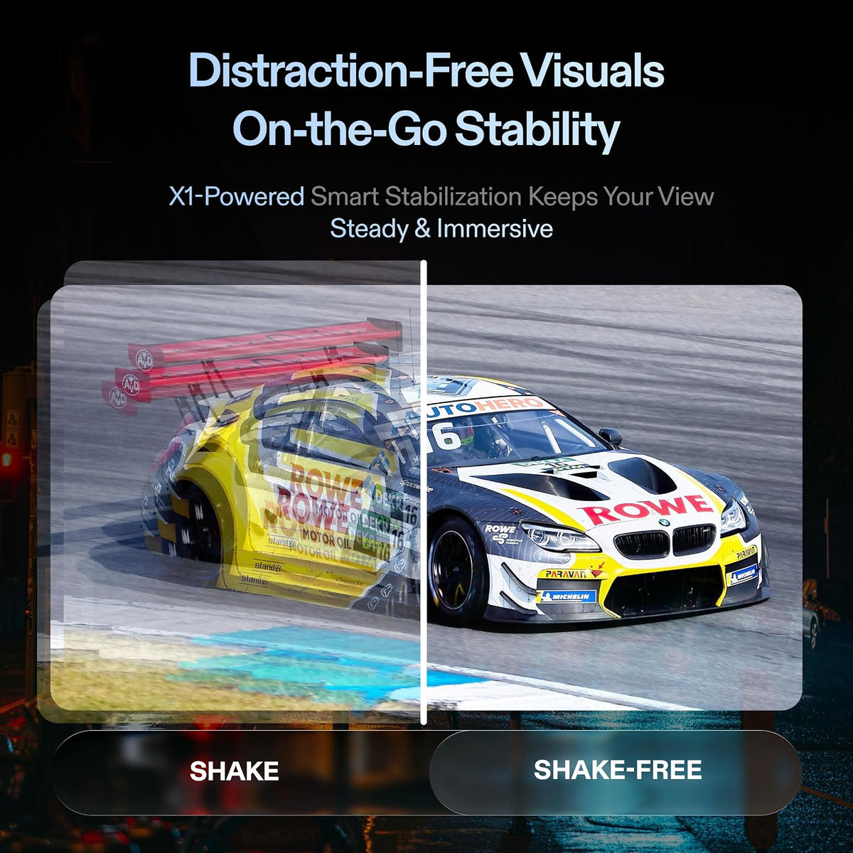 XREAL One Pro AR Glasses with X1 Chip, 171" 120Hz FHD Display, Native 3 DoF