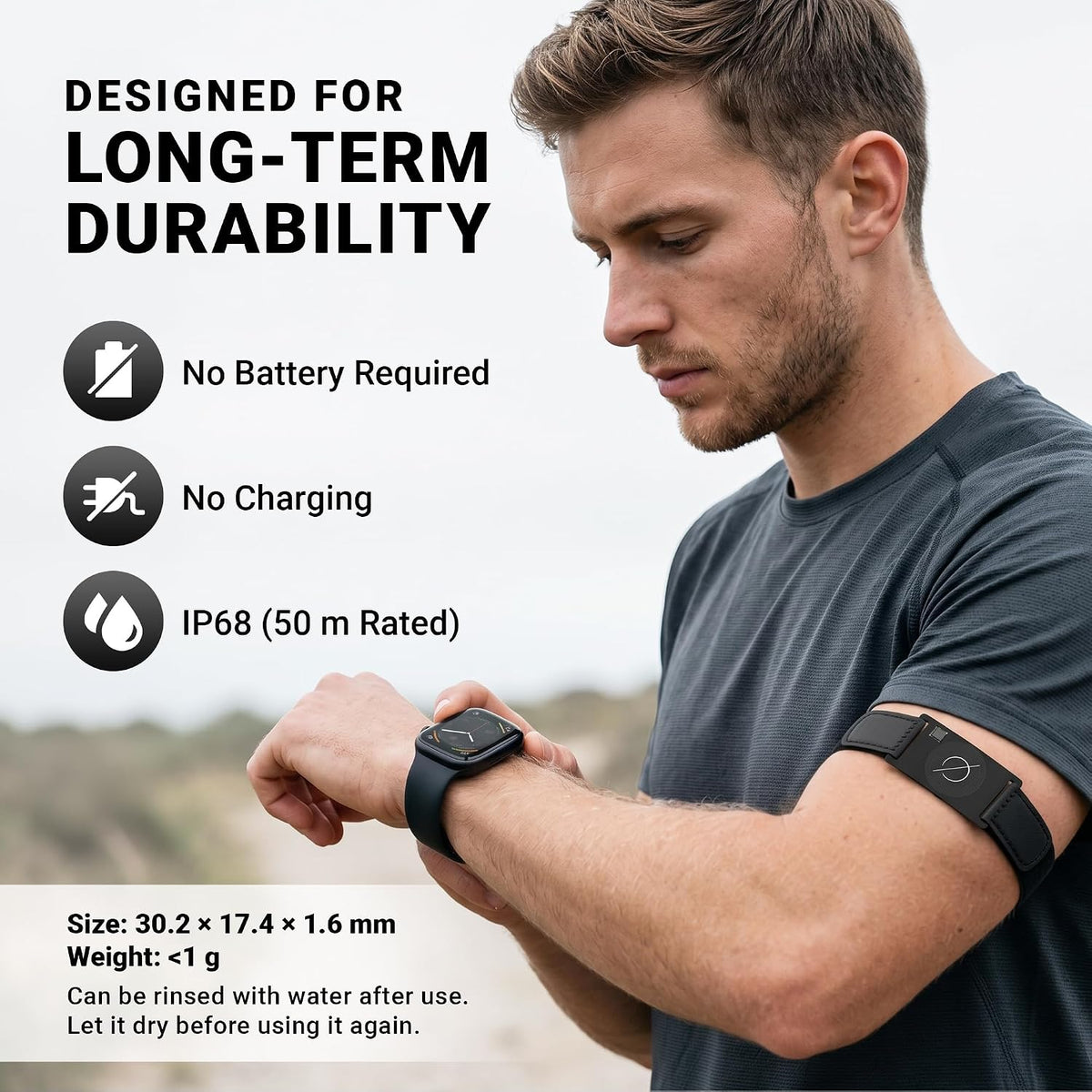 FLUX I Lactate Wearable | Battery-Free Sweat Sensor, Lactate Estimation, Heart Rate Tracking & NFC Smartphone Scanning