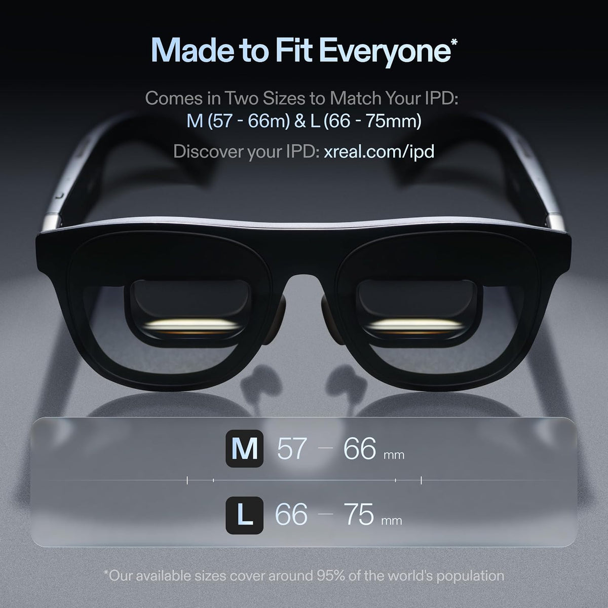 XREAL One Pro AR Glasses with X1 Chip, 171" 120Hz FHD Display, Native 3 DoF