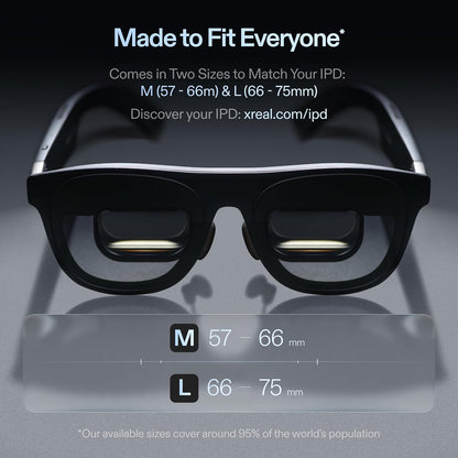 XREAL One Pro AR Glasses with X1 Chip, 171" 120Hz FHD Display, Native 3 DoF