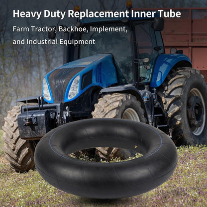GICOOL 11.2-28/12.4-28 Butyl Inner Tube, TR218A Valve Stem, 1 Pack Heavy-Duty Inner Tube, Replacement Tube for Farm Tractor, Backhoe and Industrial Equipment
