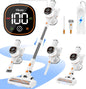 Tikom V500 Cordless Vacuum Cleaner for Home, 40000Pa/450W Stick Vacuum with LED Touch Screen, Charging Wall Dock, Anti-Tangle, Lightweight Handheld Vacuum for Pet Hair, Hard Floor, Carpet