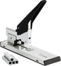 Blue Summit Supplies Heavy Duty Stapler, 200 Sheet Capacity, 2000 Staples All Metal Full Strip Stapler, Multiple Staple Sizes, for Thick Reports, High-Volume Office and Classroom Use