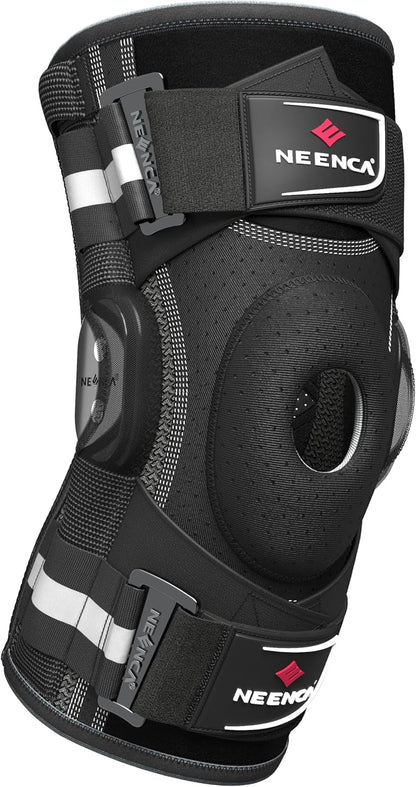 NEENCA Professional Knee Brace, Hinged Knee Support for Women & Men Relief