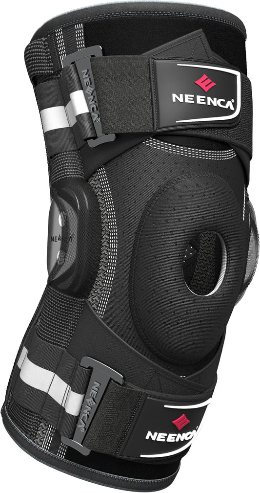 NEENCA Professional Knee Brace, Hinged Knee Support for Women & Men Relief