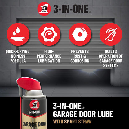 3-IN-ONE Multi-Purpose Oil, 8 oz, 12-Pack, Lubricates, Cleans & Protects Against Rust and Corrosion, Precision Marksman Twist Spout