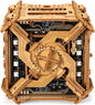PUZZLE POTATO Tesla Box, Self-Powered Electronic Wooden Puzzle Box, 5/5 Difficulty Escape Room Brain Teaser with 256 Parts & 38 Magnets, Resettable Puzzle for Adults 14+