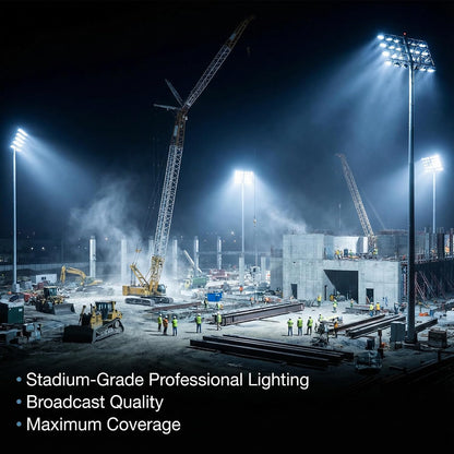 XXBSAZ 300W LED Flood Light Outdoor, 37000LM, Daylight 6500K, AC85-265V High Power Commercial Work Light, IP66 Waterproof Super Bright Security Stadium Lights for Parking Lots, Warehouses,Tennis