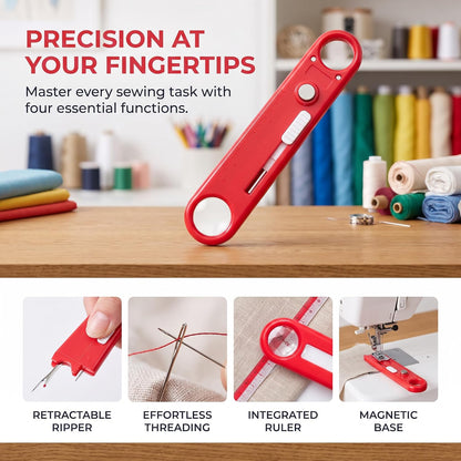 HyperionFlo Essentials 4-in-1 Sewing Threader Tool