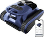 Cordless Robotic Pool Cleaner for Inground & Above Ground Pools, 180W Brushless Motor, 180-Minute Runtime, Wall-Climbing Pool Vacuum, SAT30