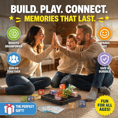 VkotaVkoty 2026 Laser Maze Reasoning Game, 37-Piece STEM Logic Puzzle with 60+ Challenges, Light Reflection & Beam Bending Educational Toy for Kids Ages 8-13