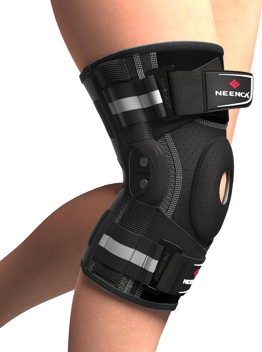 NEENCA Professional Knee Brace, Hinged Knee Support for Women & Men Relief