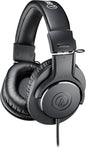 Audio-Technica ATH-M20x Professional Studio Monitor Headphones | 40mm Drivers, Closed-Back Design, 47 Ohm & 3m Cable