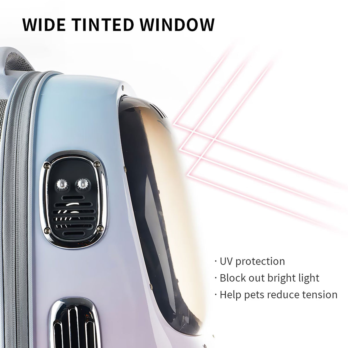 Petkit Breezy 2 Smart Cat Carrier with Built-in Ventilation & UV Protection