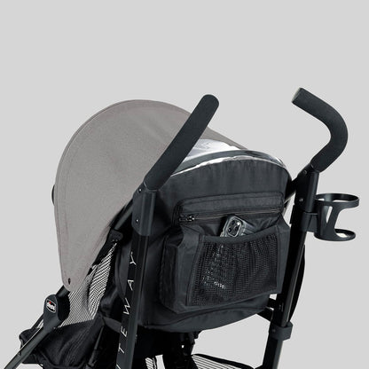 Chicco Liteway Stroller, Compact Fold Baby Stroller with Canopy, Lightweight Aluminum Frame Umbrella Stroller for Babies & Toddlers up to 40 lbs, Arctic/Blue