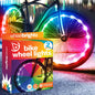 Brightz WheelBrightz LED Bike Wheel Lights, 2-Pack Color-Changing Bicycle Wheel Lights, Weather-Resistant LED Bike Spoke Lights for 20–29 Inch Wheels, 48+ Hour Illumination
