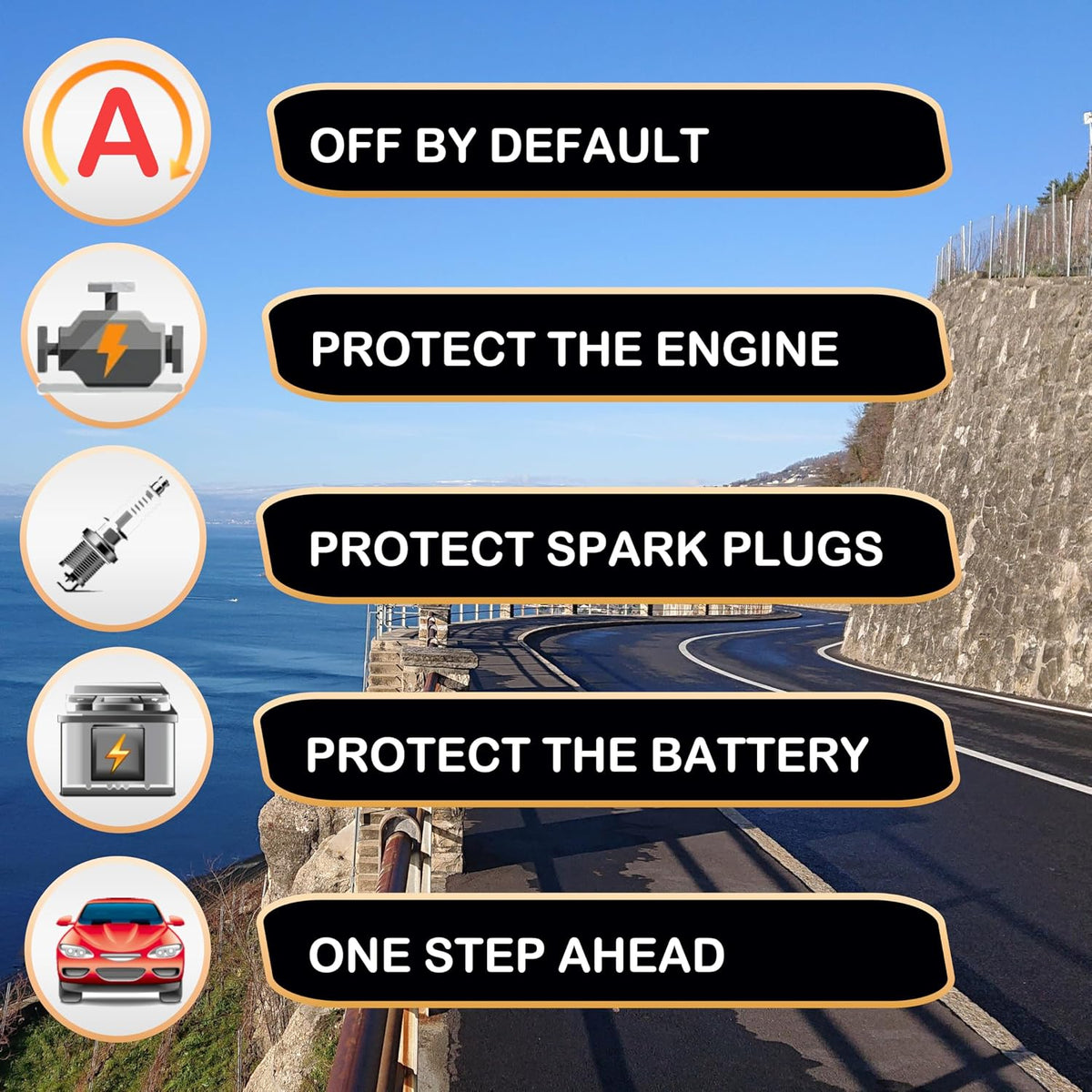 for Ford Ranger 2024-2026 - Auto Start Stop Eliminator Easy-Install Autostop Eliminator - with no wire cutting or programming needed - Compatible Ford Ranger Accessories