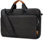 bagasin 15–16 Inch Laptop Bag, Water-Resistant Computer Carrying Case with 4-Layer Shock Protection, Shoulder Strap, Handles & Multiple Compartments, Black
