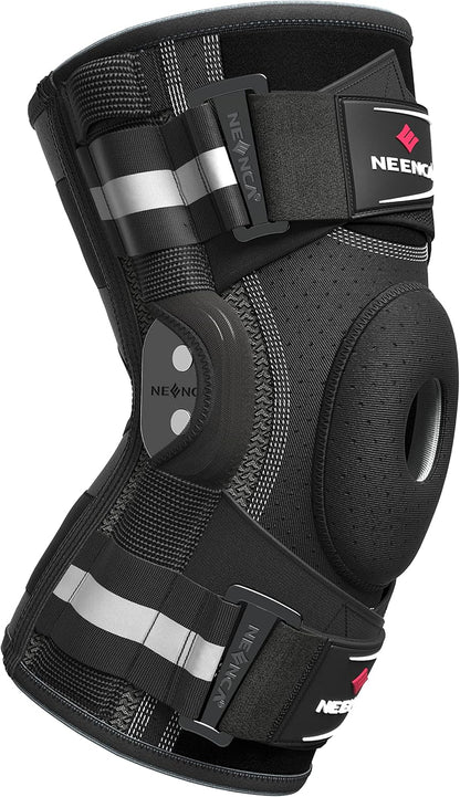 NEENCA Professional Knee Brace, Hinged Knee Support for Women & Men Relief