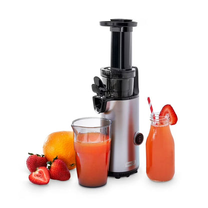 Dash Compact Cold Press Power Juicer, Compact Slow Juicer with Pulp Separation, 16-Oz Capacity, Almond & Cashew Milk Maker