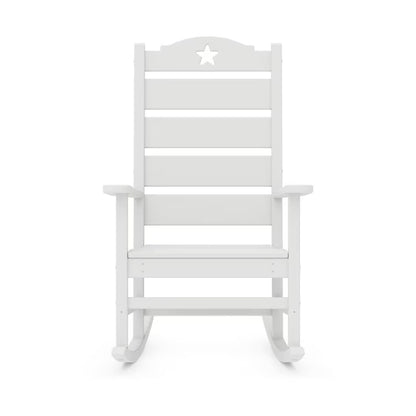 POLYWOOD Texas Star Rocking Chair