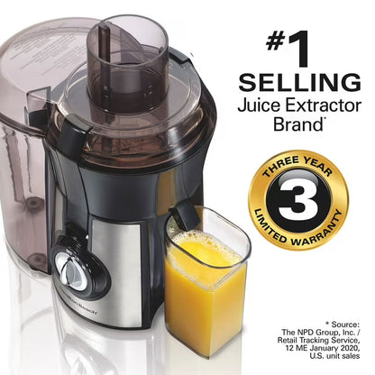 Hamilton Beach 800W Easy Clean Juice Extractor with Easy Sweep Tool