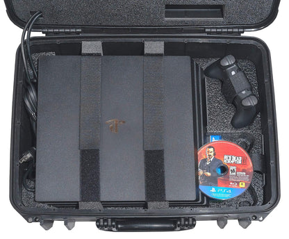 Case Club Gaming Station Fits PlayStation 4 with Built-In Monitor