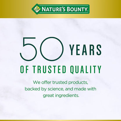 Nature's Bounty Magnesium Glycinate Capsules, 240mg, 180 Ct.
