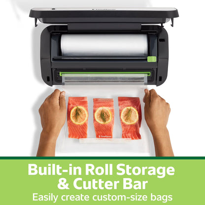 FoodSaver 14-Piece Vacuum Sealer Starter Kit with Bags & Roll