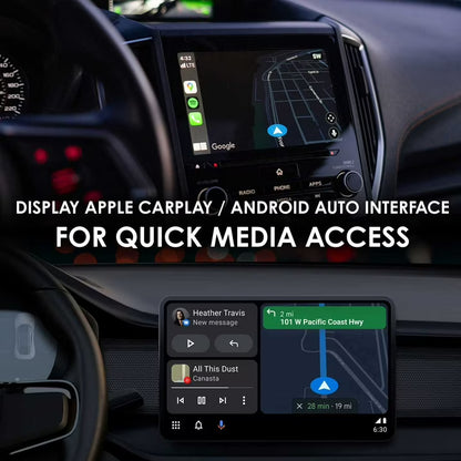 Rexing CPW-32 Wireless CarPlay & Android Auto Adapter, Wireless Upgrade for Wired Apple CarPlay & Android Auto, 5GHz Wi-Fi & Bluetooth, USB/Type-C