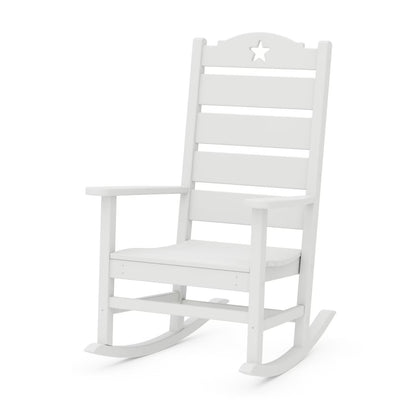 POLYWOOD Texas Star Rocking Chair